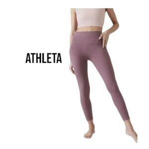 ATHLETA Salutation Stash 7/8 Tight | Mauve | Women’s Medium